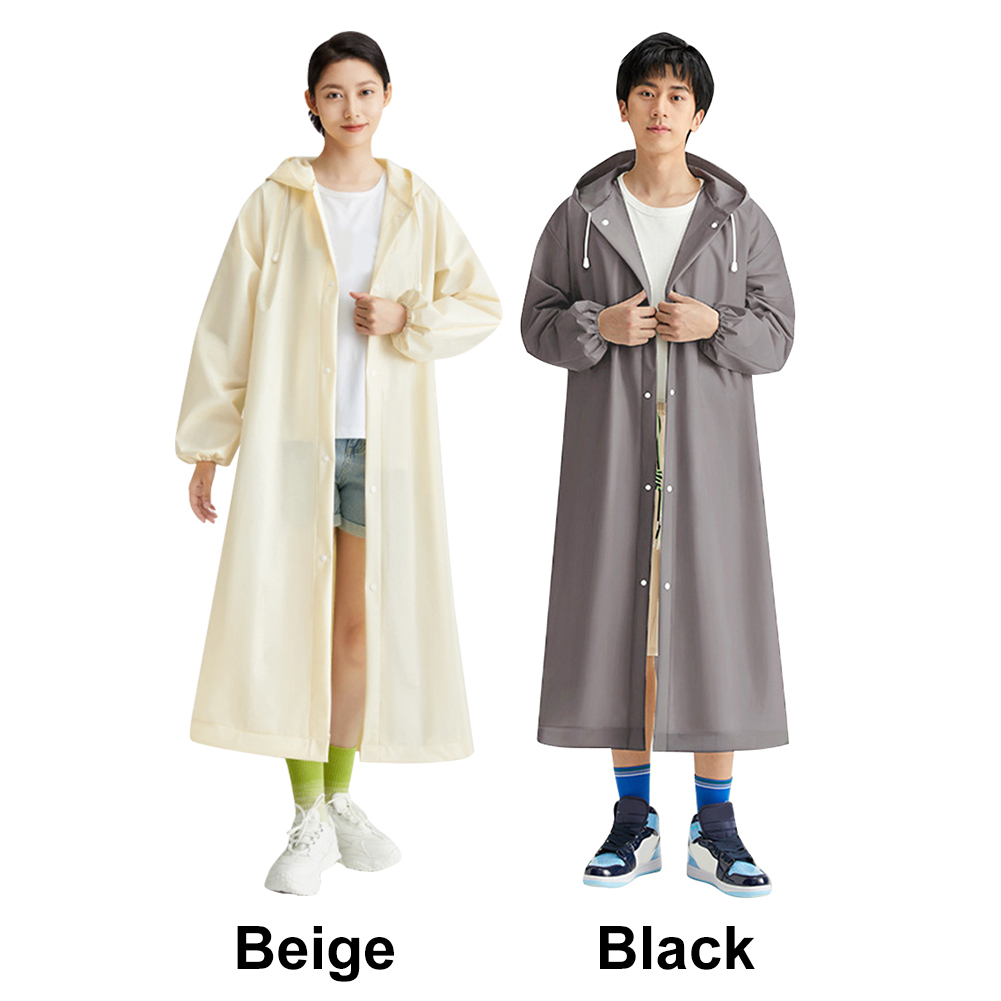 Men Formal Wear Coat - Adult Long Raincoat Non Disposable Thickened