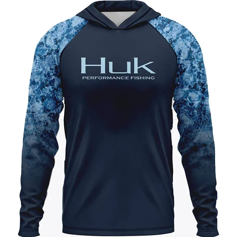 Men Formal Wear Coat - HUK Fishing Long Sleeve UPF 50