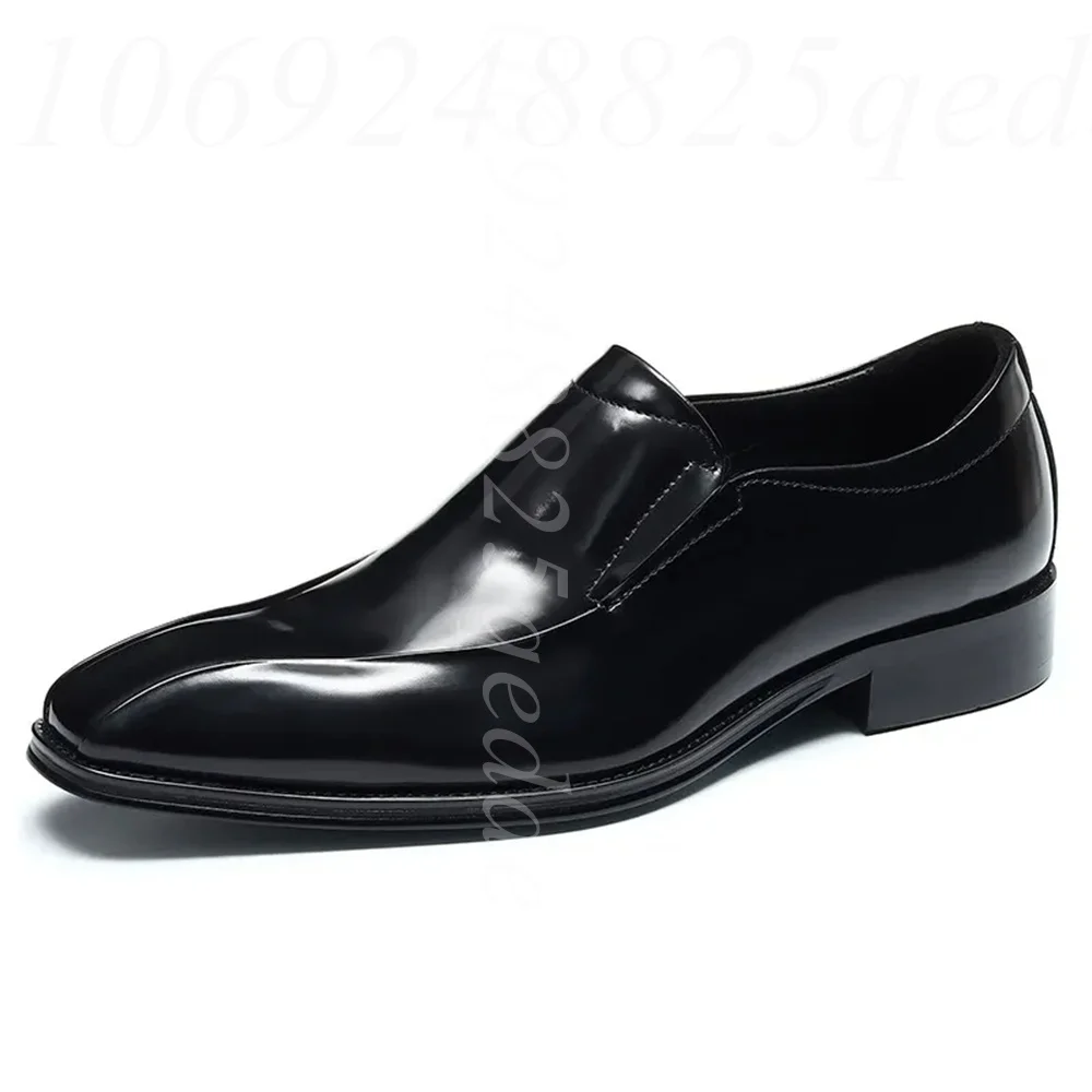 Formal Men Daily Wear Footwear - Men's Handmade Vintage Lace-Up Oxfords, Retro