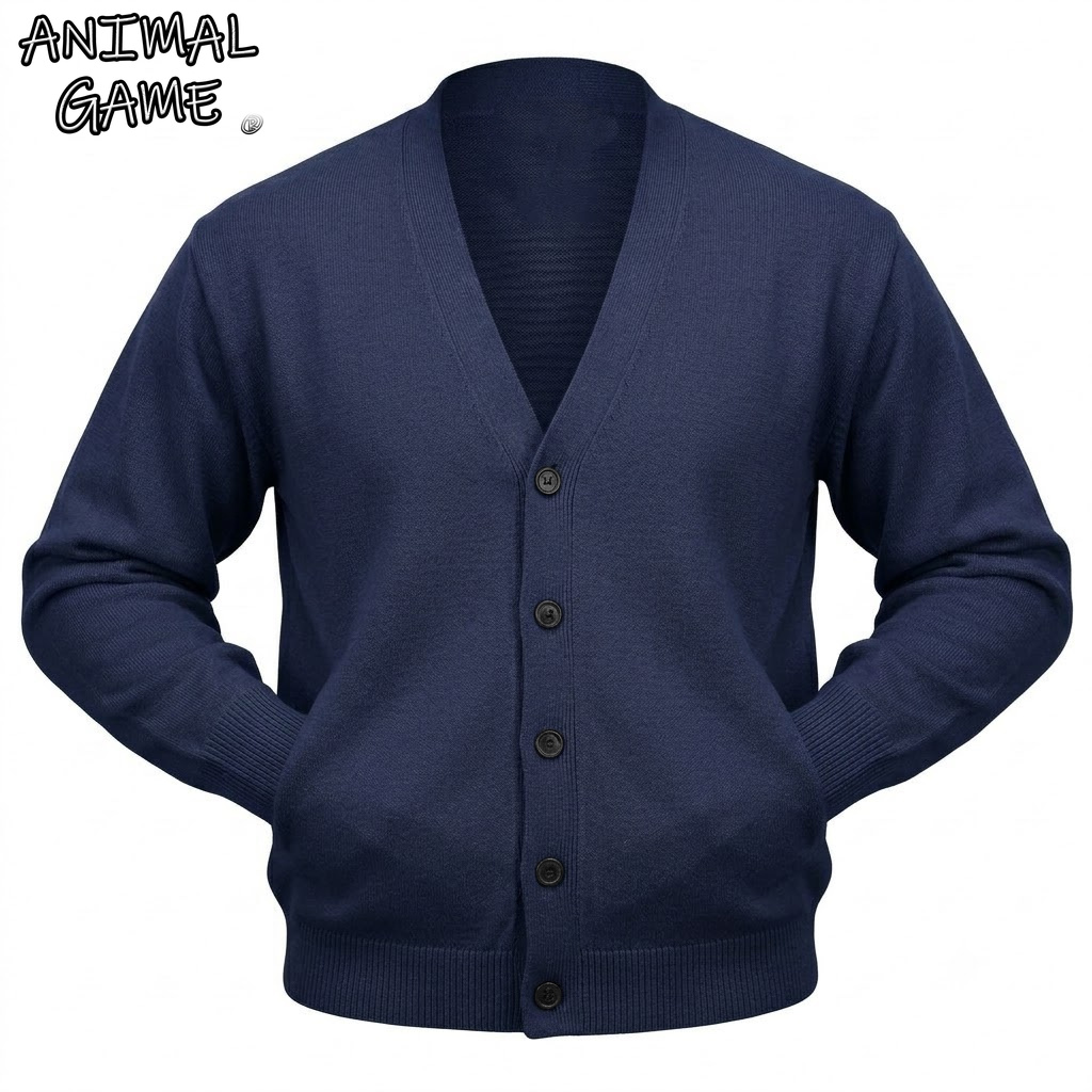 Men Formal Wear Coat - Autumn Men's Casual Long Sleeve Cardigan