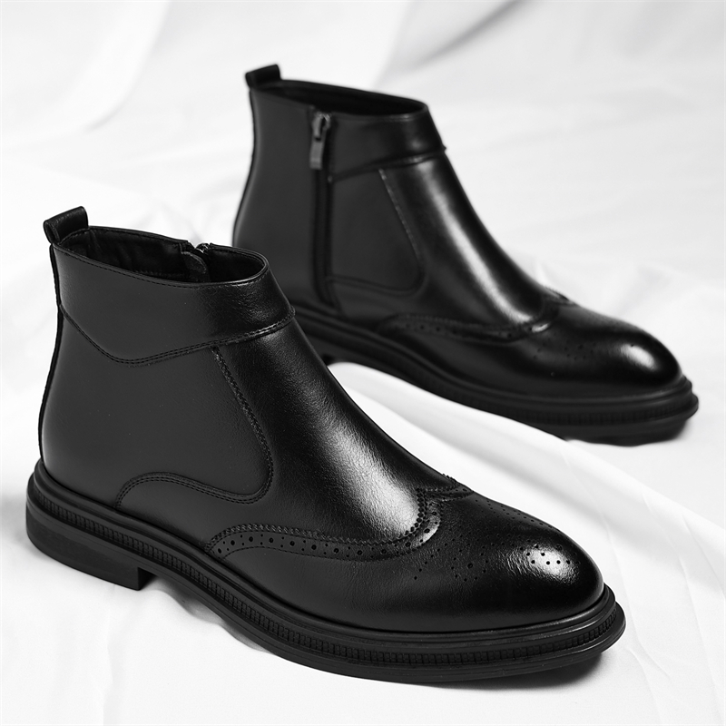 Autumn  Winter Thick Soled Men - đánh giá và giá Men Formal Wear Top