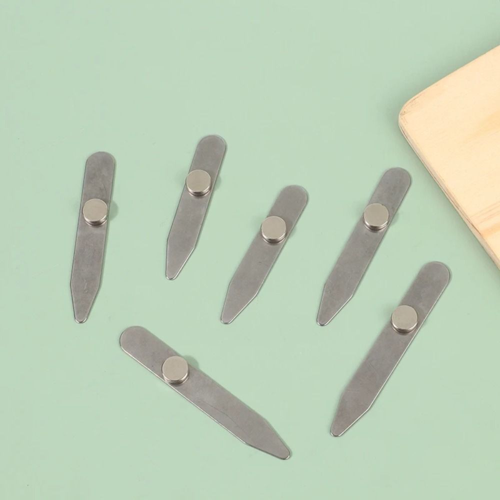 6Pcs New Stainless Steel Colla - đánh giá và giá Collar Stay Metal
