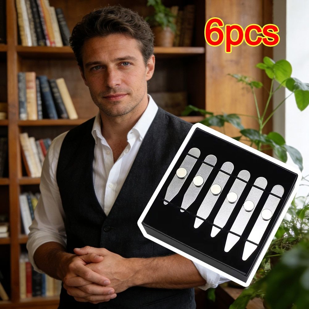 6Pcs Durable Stainless Steel C - đánh giá và giá Collar Stay Metal