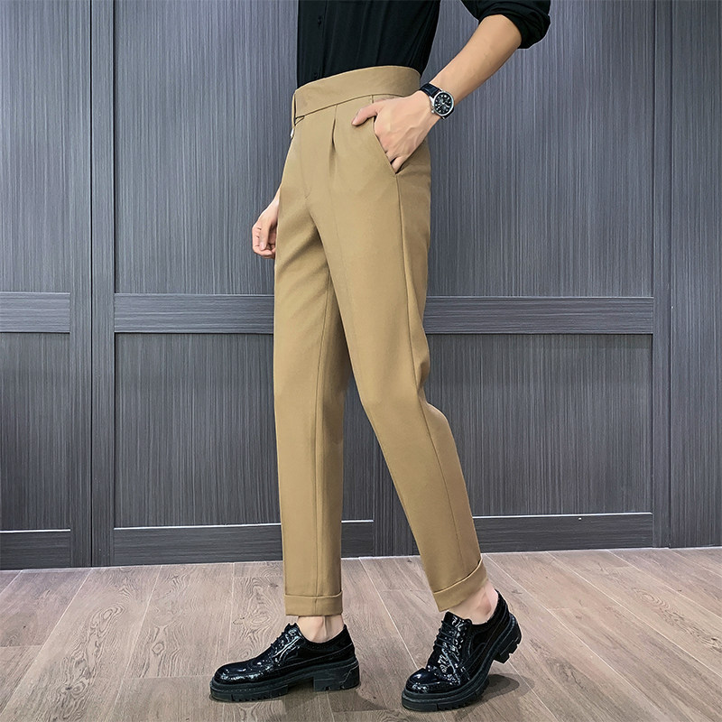 Naples High Waist Straight Pan - đánh giá và giá Men Formal Wear Top