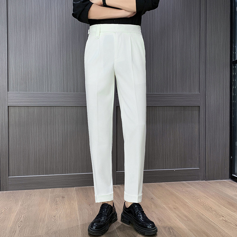 Naples High Waist Straight Pan - đánh giá và giá Men Formal Wear Top