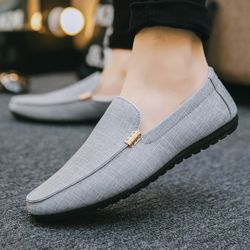 Men Casual Shoes Canvas Slip O - đánh giá và giá Men Formal Party Wear Dress