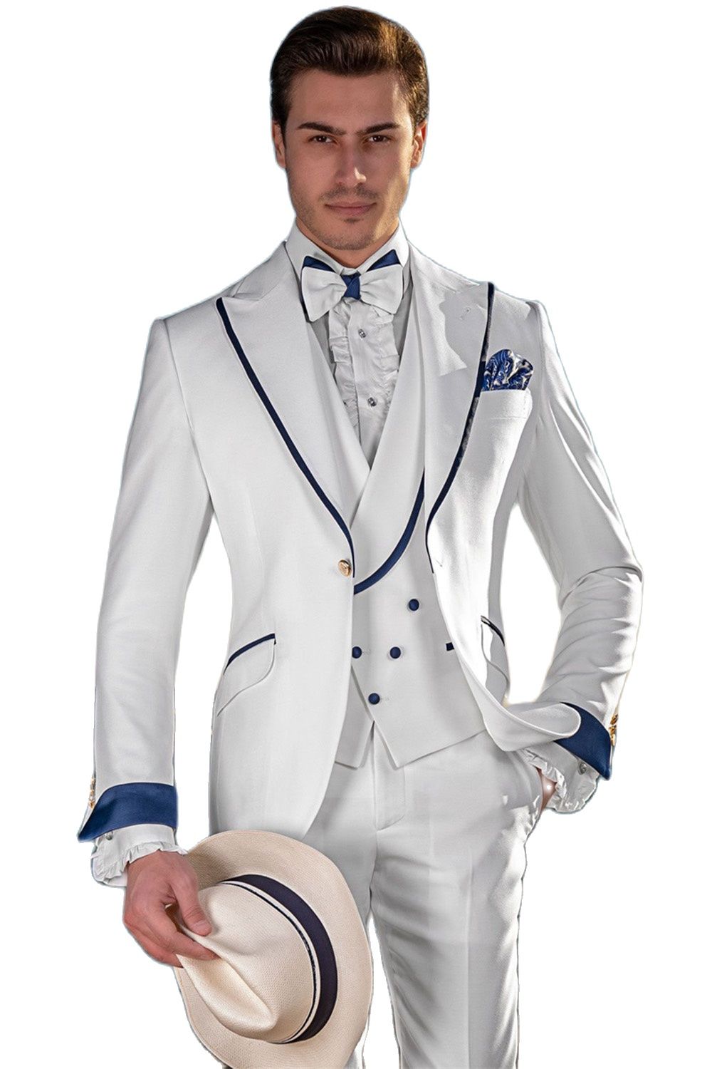 Custom Made White Men Suits We - đánh giá và giá Men Formal Party Wear Dress