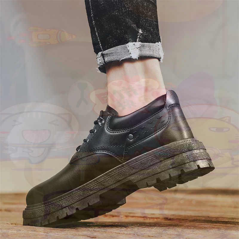 Dark Natural Leather Fashion T - đánh giá và giá Formal Men Daily Wear Footwear