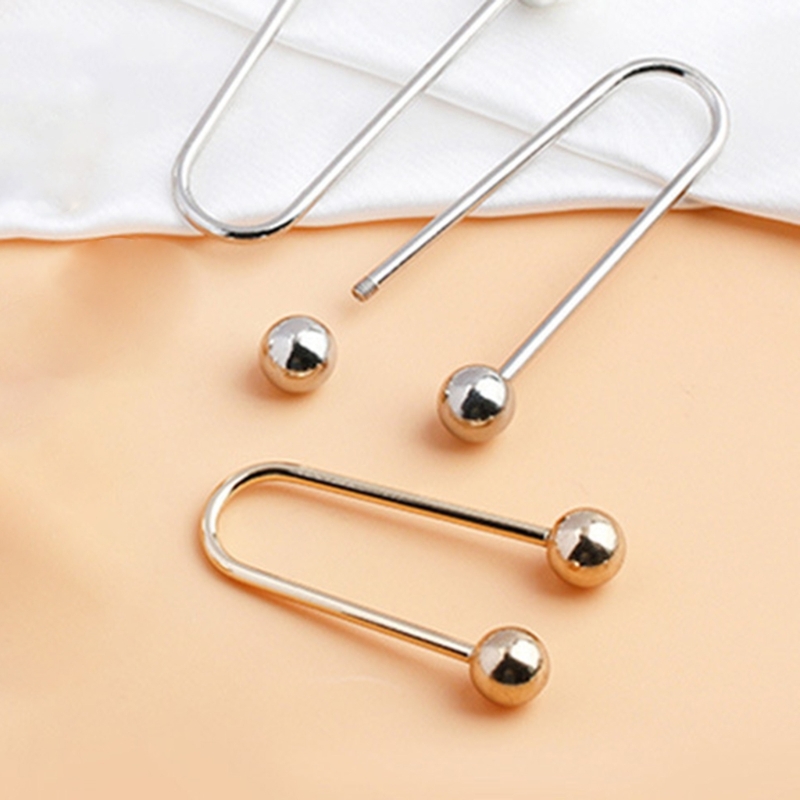 2 chiếc Khóa xoắn ốc đầu bằng  - đánh giá và giá Collar Stay Metal