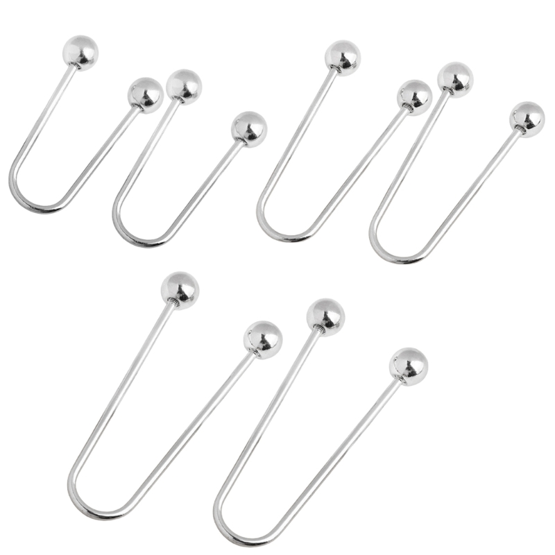 2 chiếc Khóa xoắn ốc đầu bằng  - đánh giá và giá Collar Stay Metal