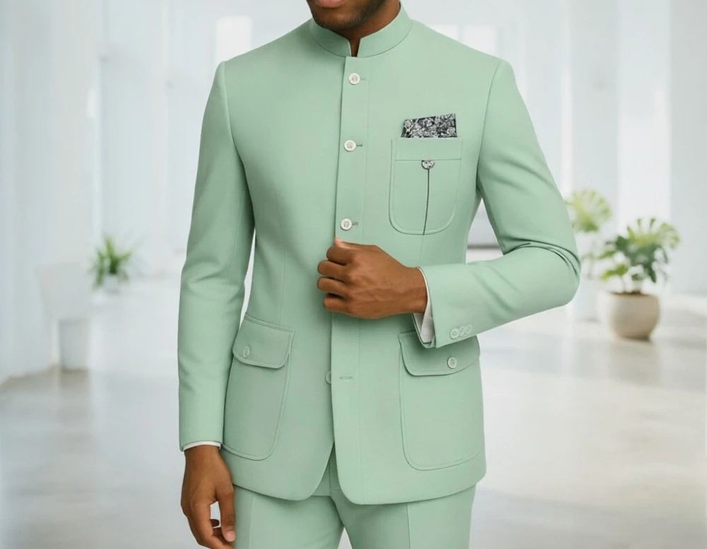 Safari Men Suits Men Premium L - đánh giá và giá Men Formal Wear Green