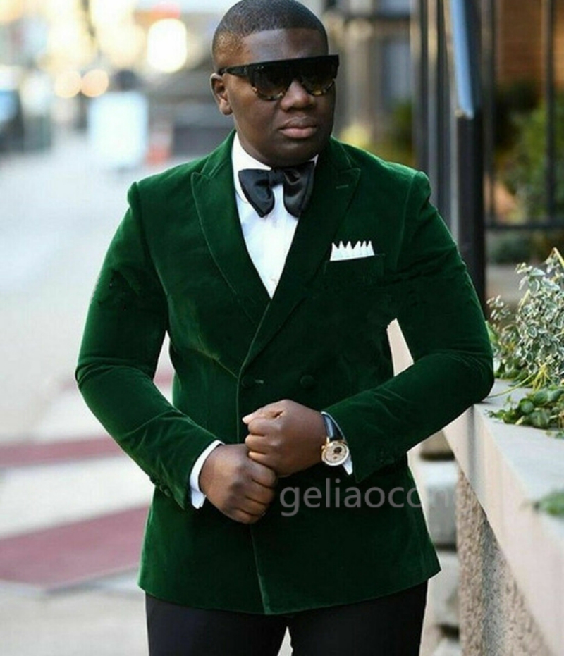XS-6XL Velvet Wedding Men Suit - đánh giá và giá Men Formal Wear Top