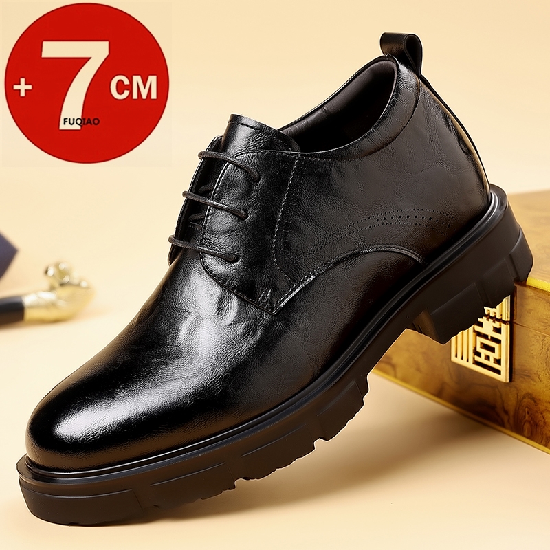 Men 7CM Elevator Business Shoe - đánh giá và giá Formal Men Daily Wear Slippers