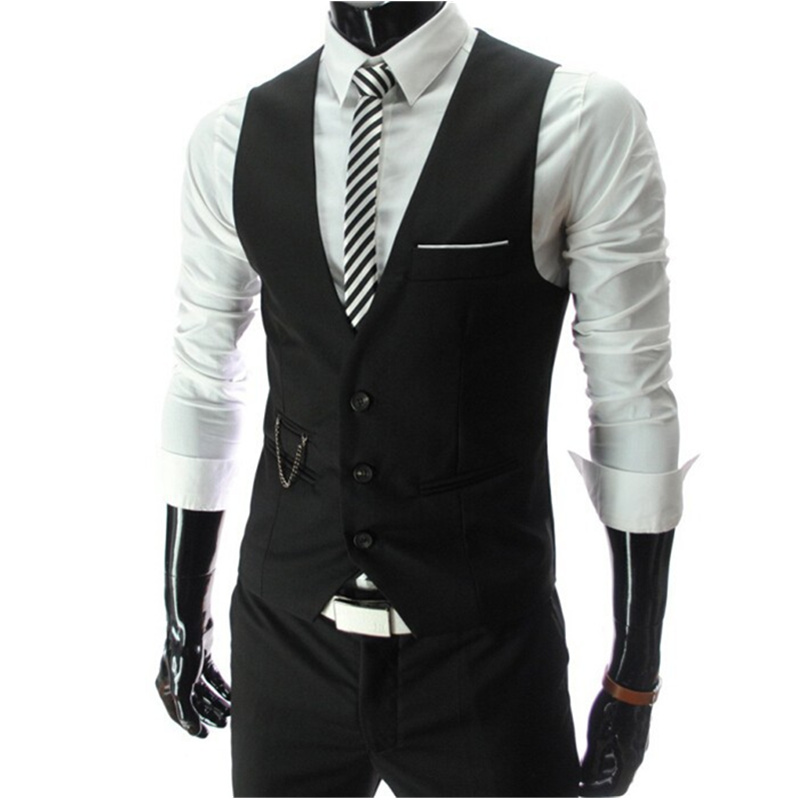 2022 Hàng Mới Về Màu Xám Đầm Á - đánh giá và giá Formal Vest Waistcoat