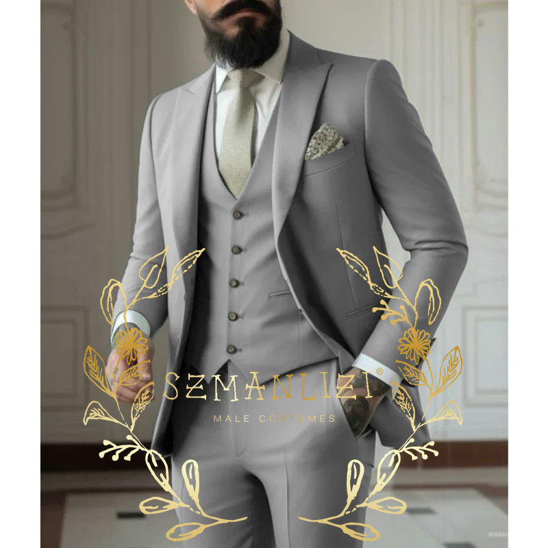 Light green Suits Men Suits 3  - đánh giá và giá Men Formal Wear Green