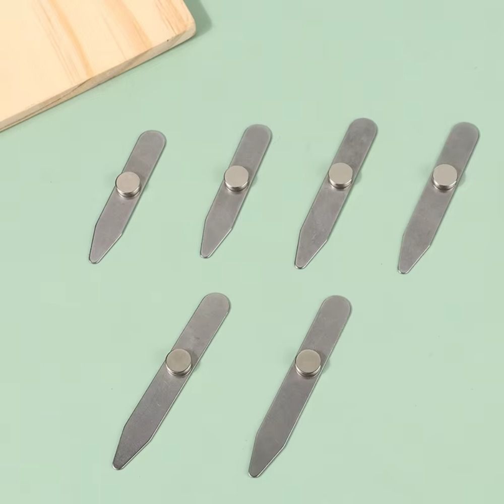 6Pcs New Stainless Steel Colla - đánh giá và giá Collar Stay Metal