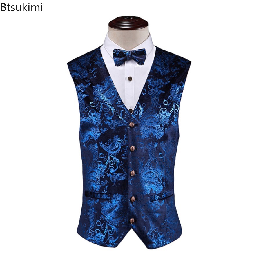 New 2026 Men's Luxury Wedding  - đánh giá và giá Formal Vest Waistcoat