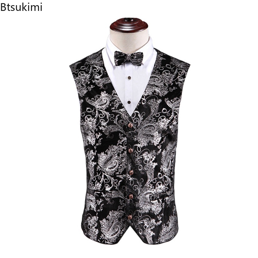 New 2026 Men's Luxury Wedding  - đánh giá và giá Formal Vest Waistcoat