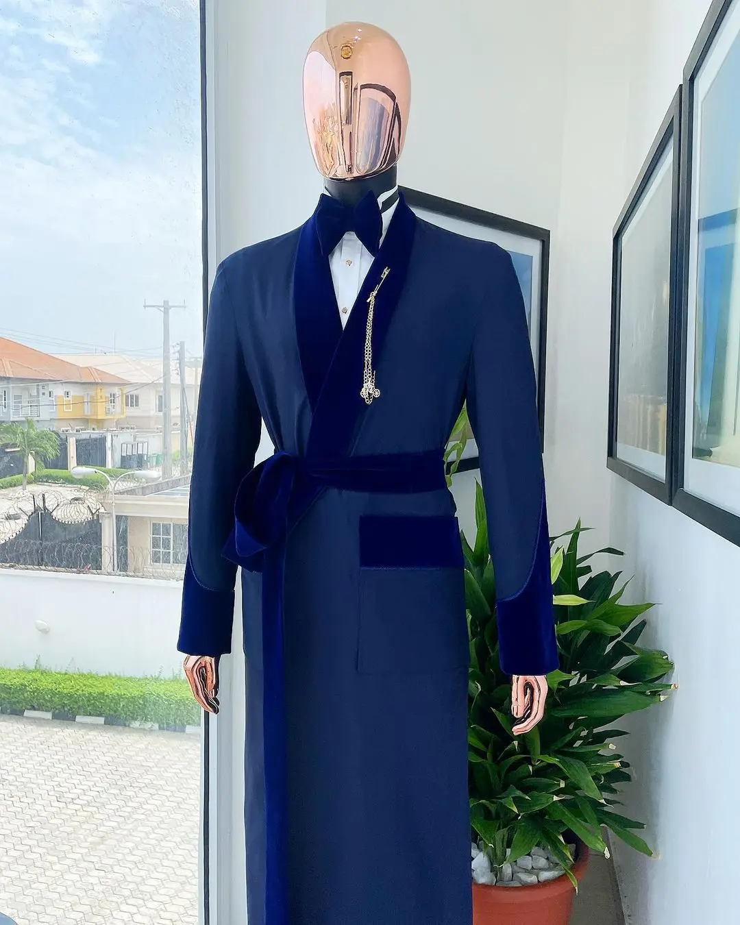 Tailor Made Royal Blue Men Sui - đánh giá và giá Men Formal Wear Coat